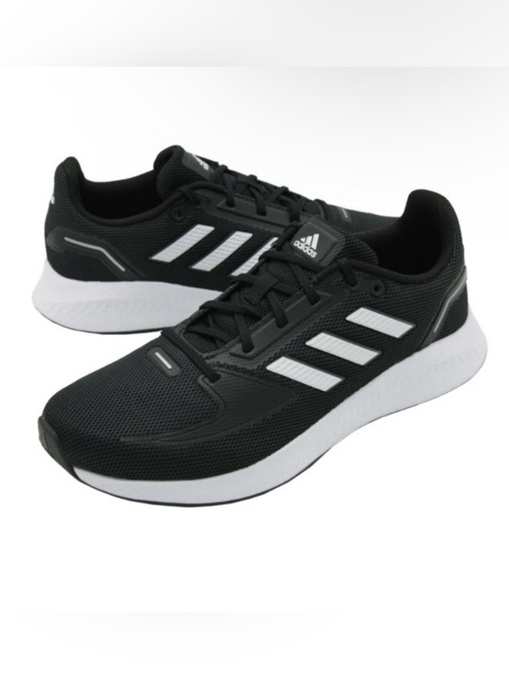 adidas Women’s Runfalcon 2.0  Black / Cloud White Running Shoe FY5946.Size 10